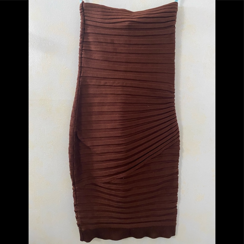 Marciano Guess Chocolate Bodycon Knit Dress